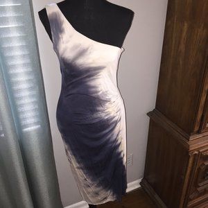 Michelle Jonas "Sienna" One Shoulder Key-Hole Side